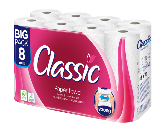 Hushållspapper 8-pack Classic