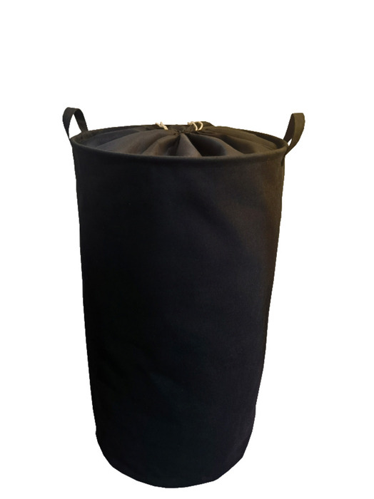 Tvättkorg Svart 40 X 40 X 70 Cm