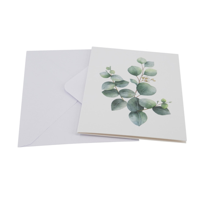 Hälsningskort 7,5 X 10 Cm Greenix