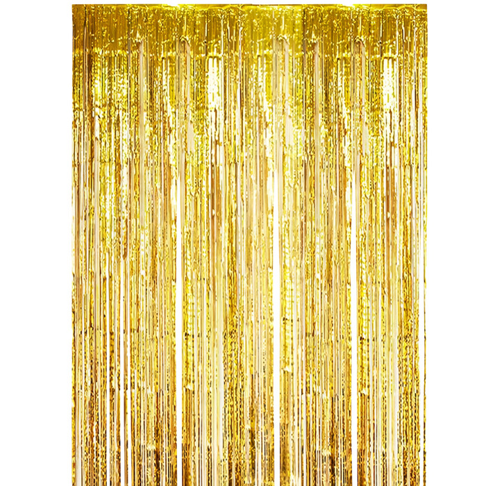 Gitterdraperi Guld 100 X 200 Cm