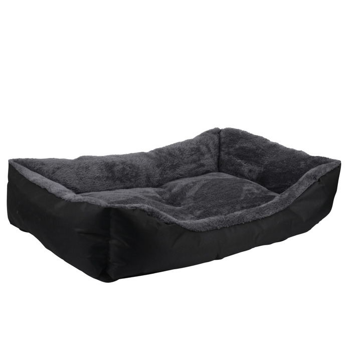 Hundbädd Svart/grå 50 X 70 X 10 Cm Petzone