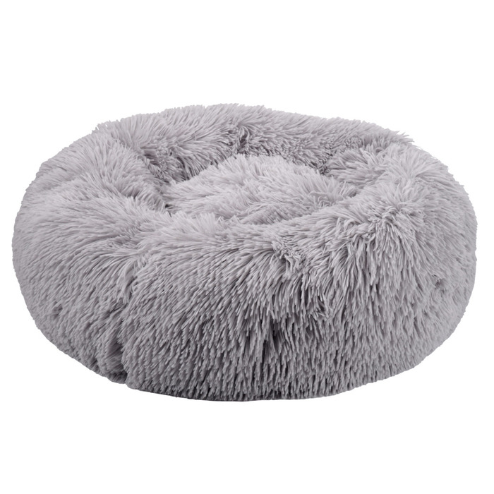 Hund-/Kattbädd Donut Ljusgrå Ø60 Cm Petzone