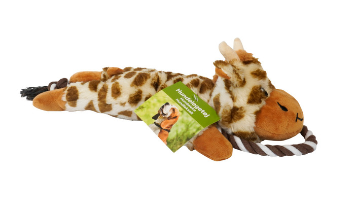 Hundleksak Giraff M/ljud 42 Cm Petzone