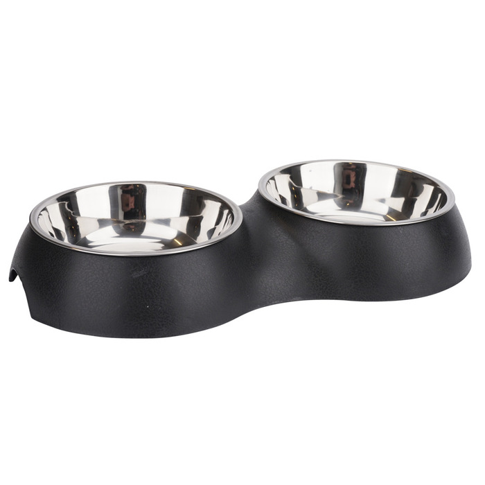 Matskål Dubbel Hund/Katt 33 X 17,5 X 5 Cm Petzone