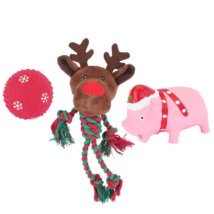 Julstrumpa M/hundleksaker Petzone