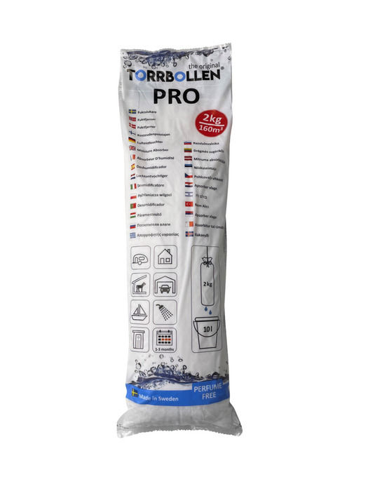 Fuktslukare Torrbollen Pro 2 Kg