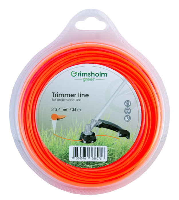 Trimmertråd Ø2,4 Mm X 35 M