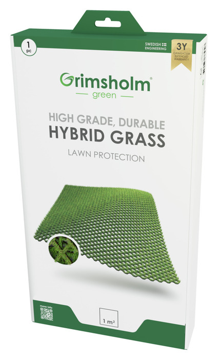 Gräsarmering Hybridgräs Premium 1 x 1 Grimsholm
