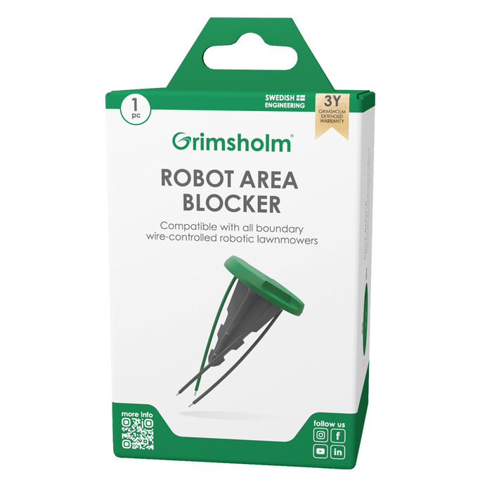 Områdesblockerare t/robotgräsklippare Grimsholm