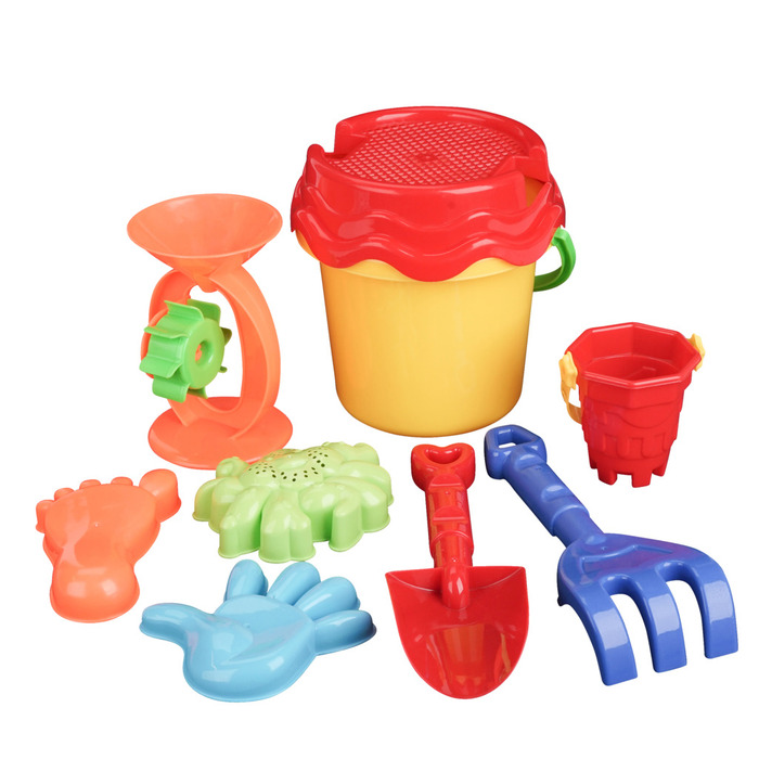 Strandset 9 Delar Ud & Leg