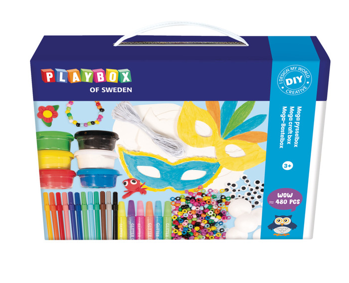 Pysselset Mega 480 Delar Playbox