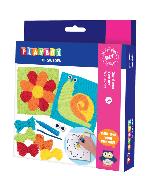 Pysselset Garnkonst Playbox