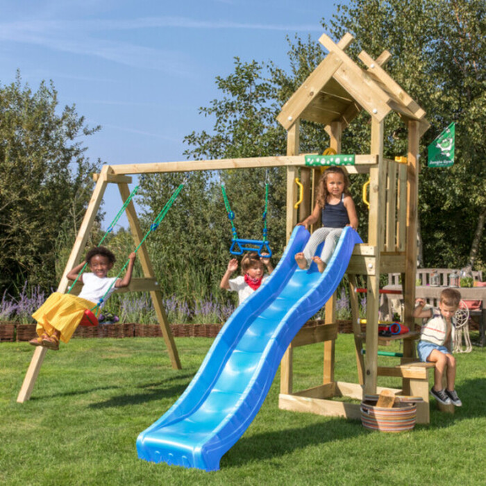 Lektorn Jungle Gym Totem M/rutschkana & Gungmodul