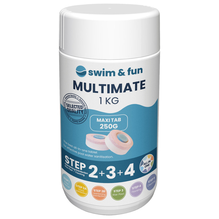 MultiMate Klorpuck 1 Kg Swim & Fun