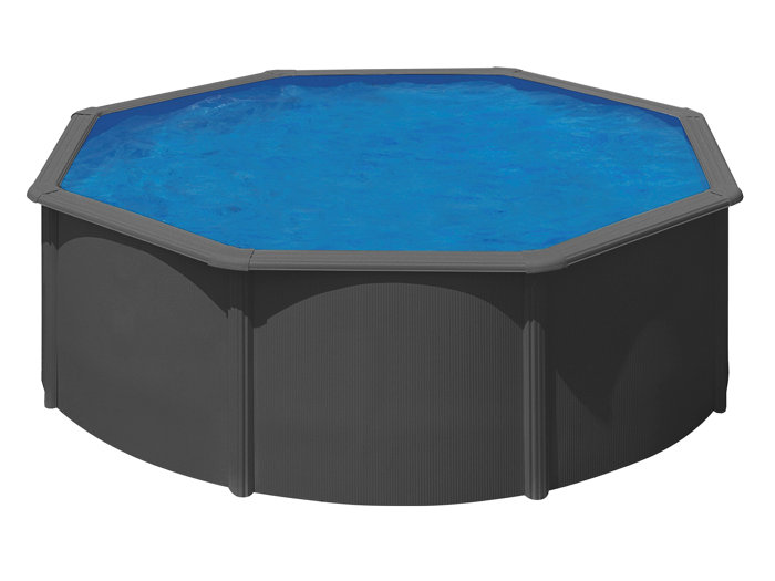 Pool Basic Antracitgrå 10680 L Swim & Fun