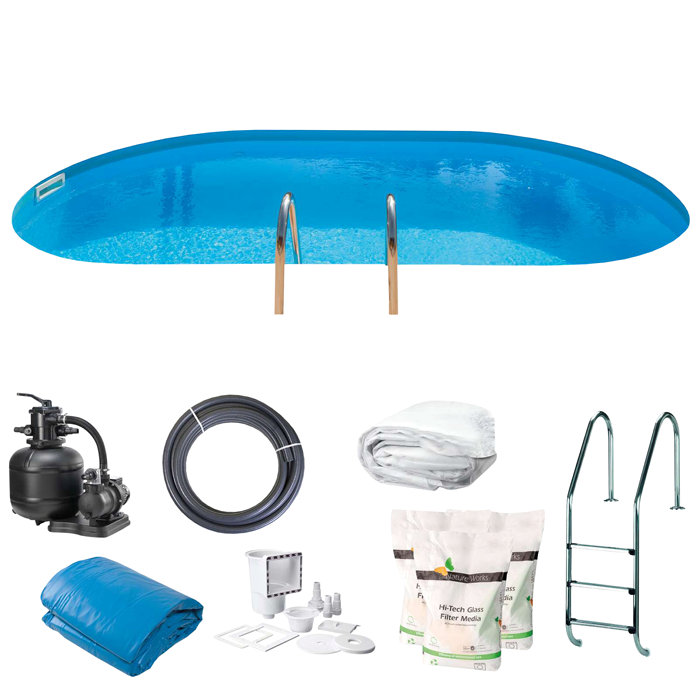 Pool Basic Inground 38840 L Swim & Fun