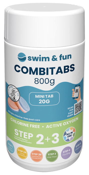 Kombitablett Klorfri 800 G Swim & Fun