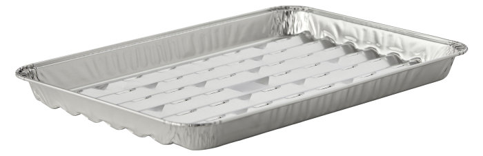 Aluminiumform Hål 34 X 23,2 Cm 5-pack Grillexpert