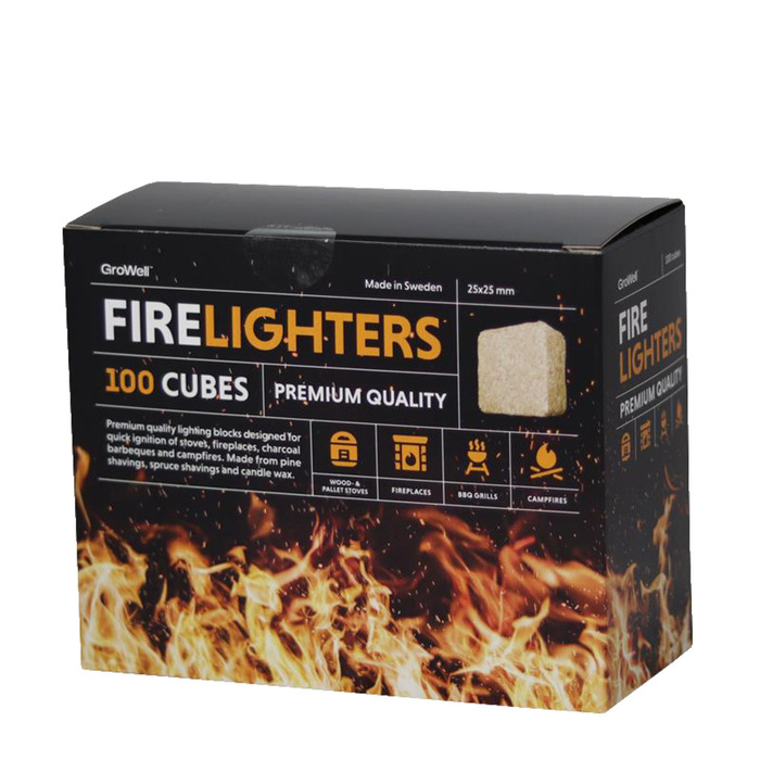 Tändkuber 100-pack Growell