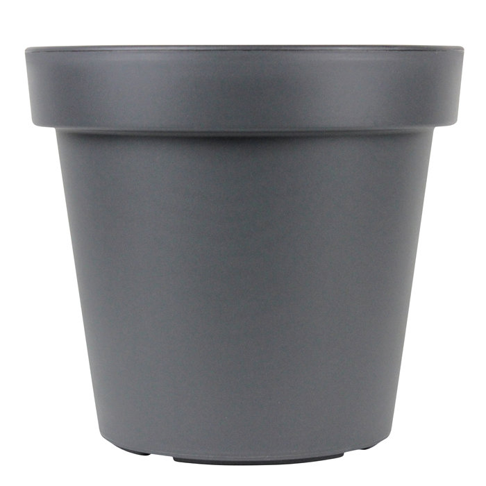 Plastkruka Svart M/kant Ø45 Cm Scan-Pot