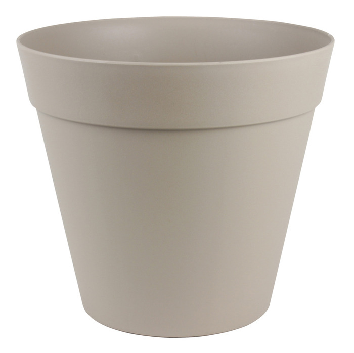 Plastkruka Beige Ø25 X 22 Cm Scan-Pot