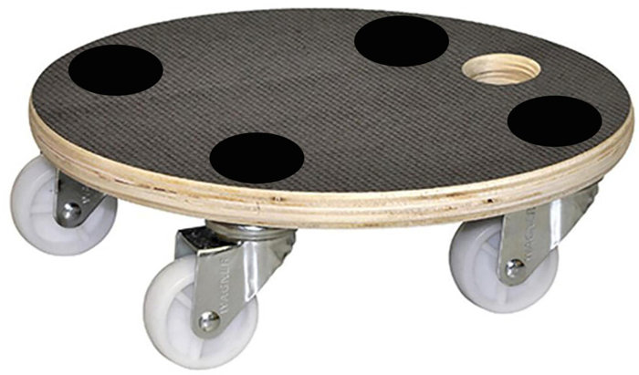 Blomvagn Fanér 30 Cm Green>it