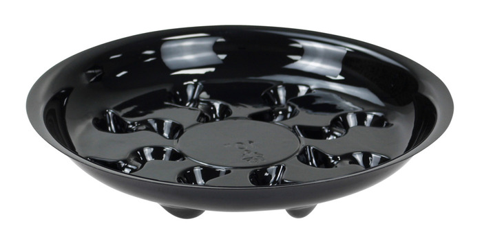 Krukunderlägg Svart Ø25,5 Cm