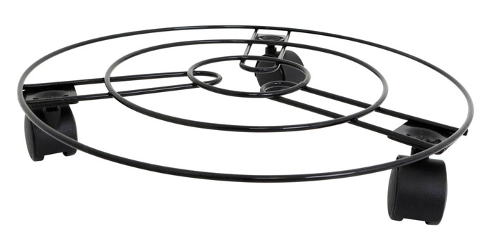 Blomvagn Galvad Svart Ø35 Cm