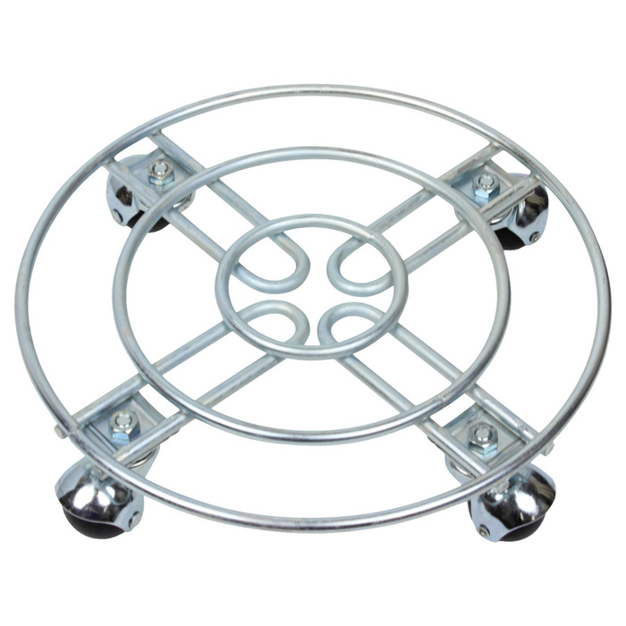 Blomvagn Stål Galvad Ø30 Cm Scan-Pot