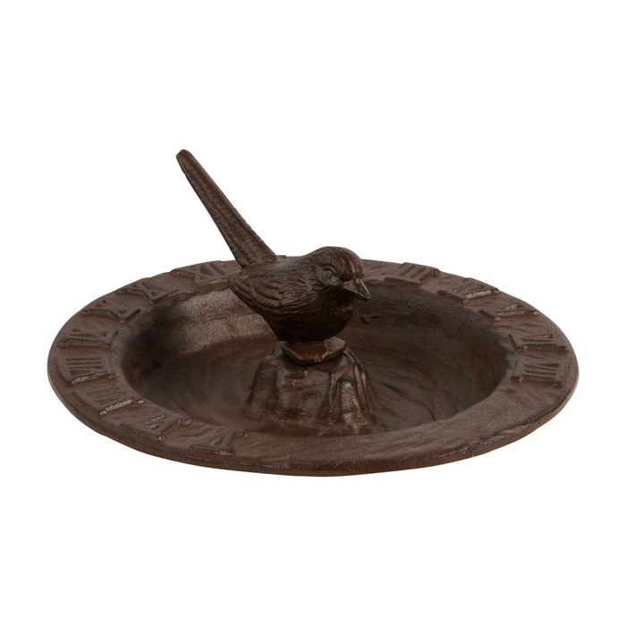 Solur & Fågelbad Gjutjärn Ø24,5 Cm