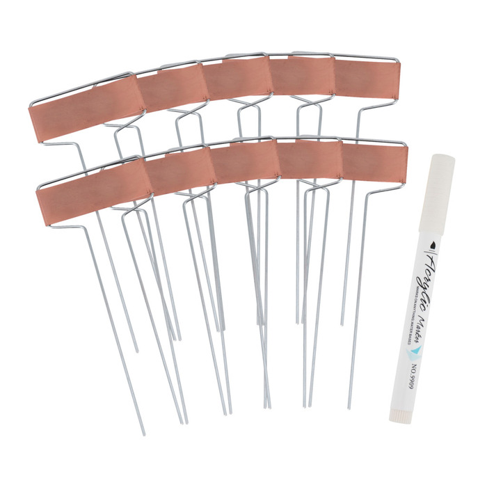 Växtskylt Koppar 10-pack