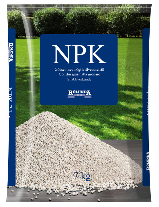 NPK-gödsel 7 kg Rölunda