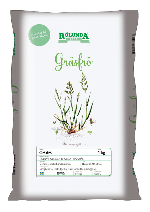 Gräsfrö 1 kg Rölunda