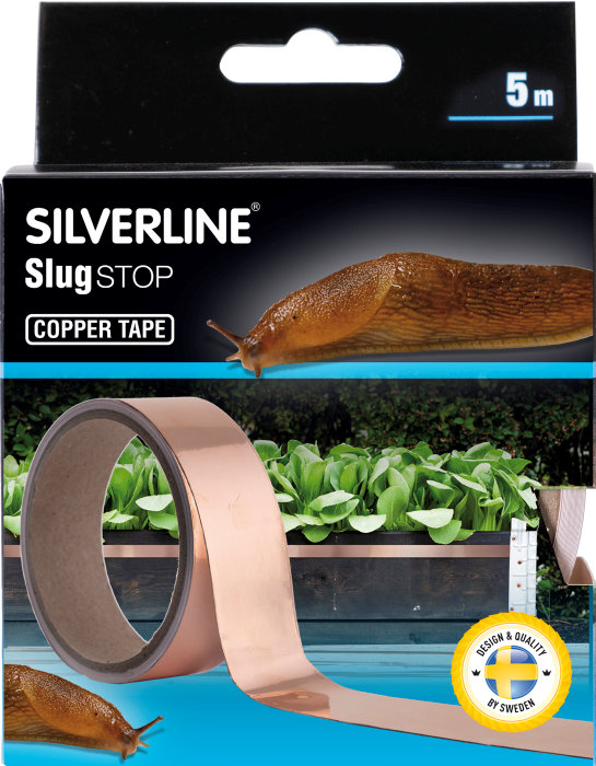 Koppartejp Snigel 5 M Silverline