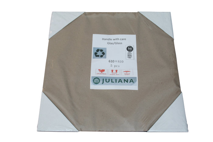 Växthusglas 610 X 610 X 3 Mm 5-pack Juliana