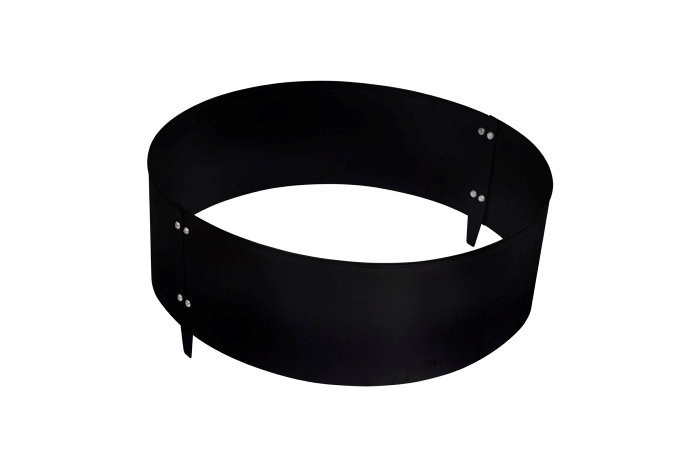 Trädring Stål Galvaniserad Svart Ø60 Cm