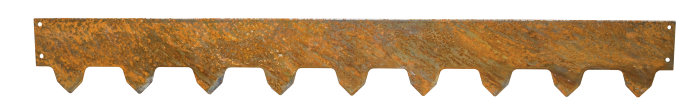 Rabattkant Stål Obehandlad 119 X 16 Cm 3-pack