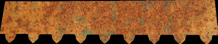 Rabattkant Stål Obehandlad 119 X 25 Cm 3-pack
