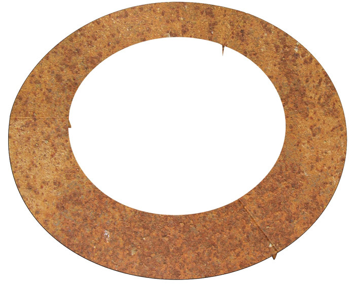 Trädring Stål Obehandlad Platt Ø90 Cm