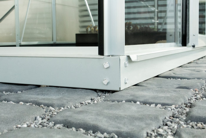 Stålsockel 900 Grå 0,9 M² Vitavia