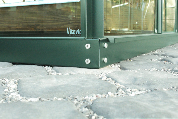 Stålsockel 900 Grön 0,9 M² Vitavia