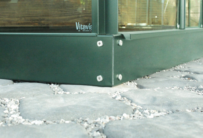 Stålsockel 2500 Grön 2,5 m² Vitavia