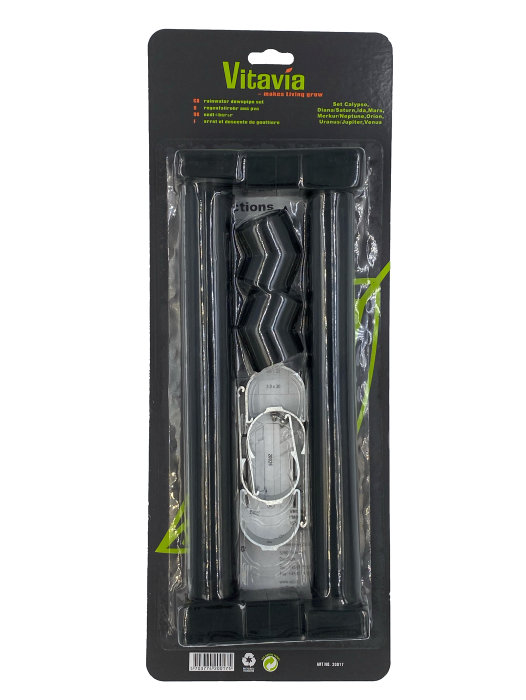 Stuprör Växthus Svart 32 Mm 2-pack Vitavia