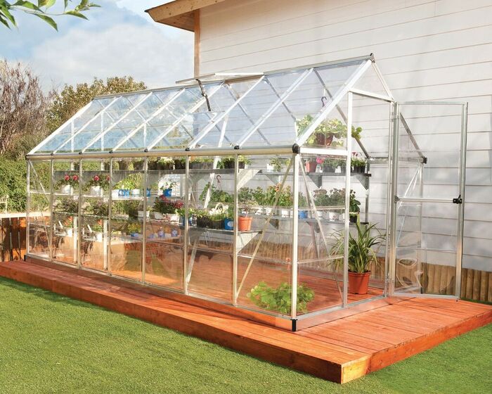 Växthus Harmony 7,9 M² Silver Canopia By Palram