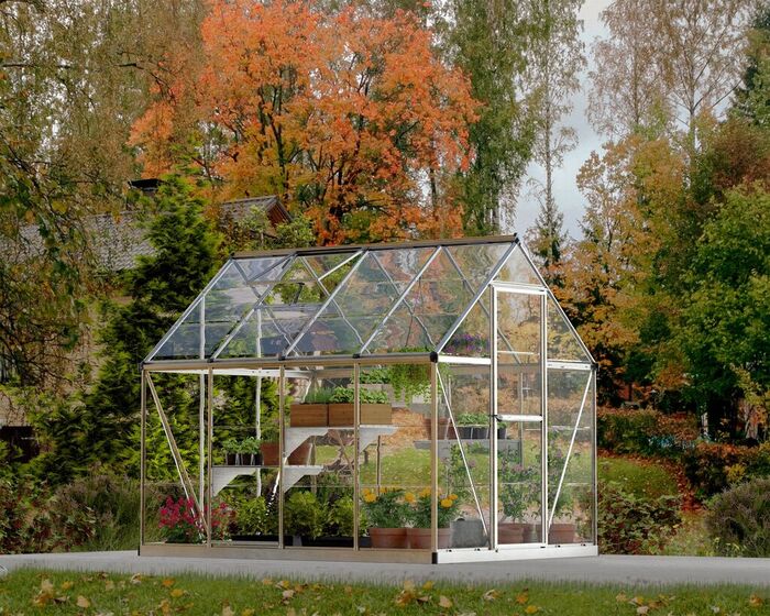 Växthus Harmony 4,6 M² Silver Canopia By Palram