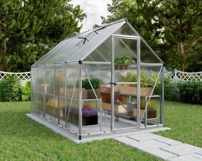 Växthus Mythos 5,7 M² Silver Canopia By Palram