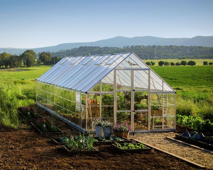 Växthus Balance 25,1 M² Silver Canopia By Palram