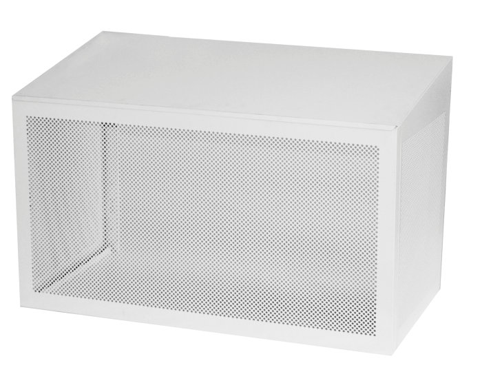 Värmepumpsskydd Aluminium Vit 1100 X 555 X 700/600 Mm