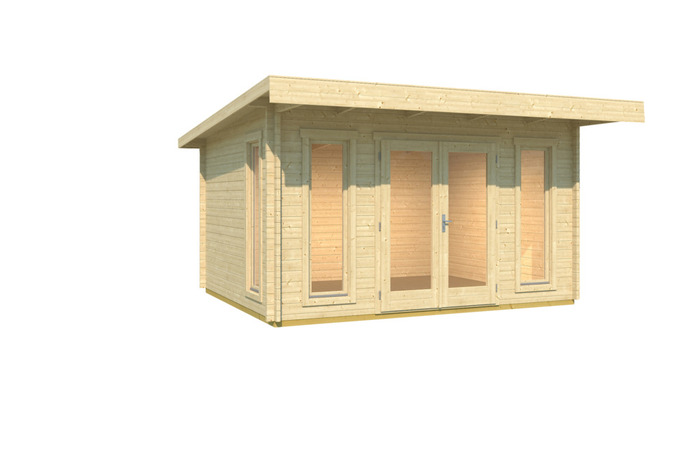 Friggebod Bingham 2 399 x 309 cm 11,71 m² Lasita Maja