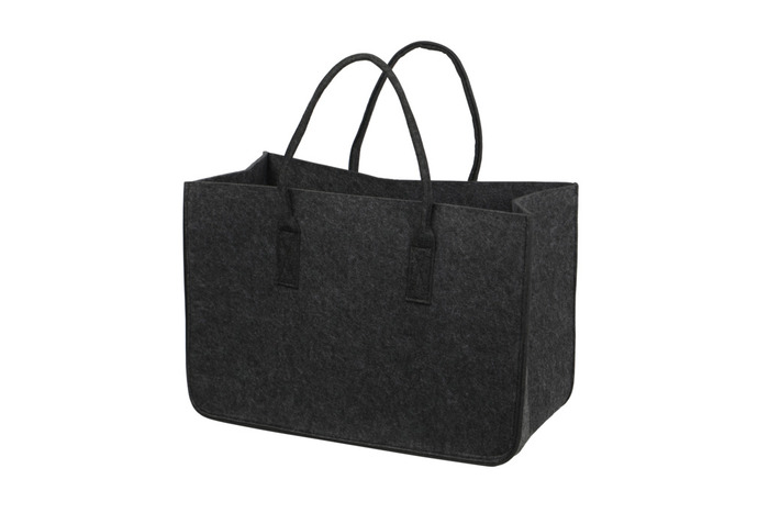 Vedpåse Filt 50 X 34 X 35 Cm Glöd